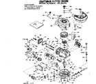 Craftsman 143284702 replacement parts diagram
