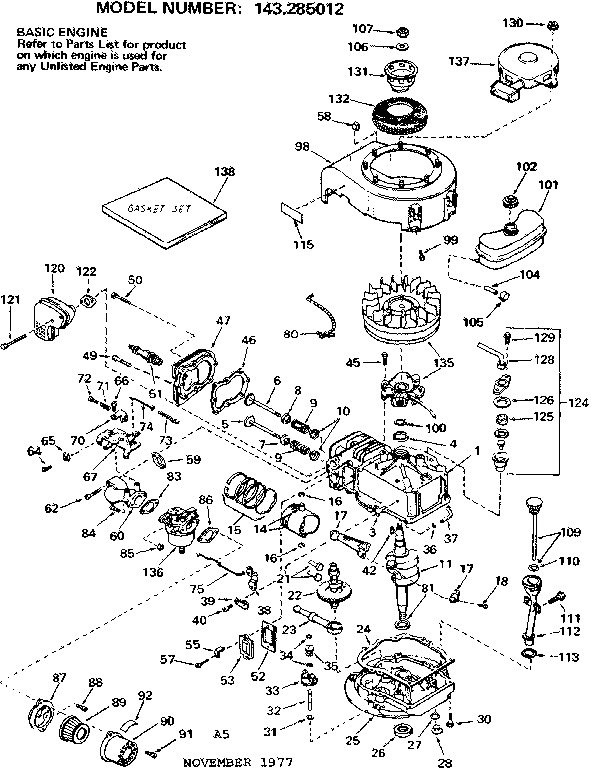 Replacement parts
