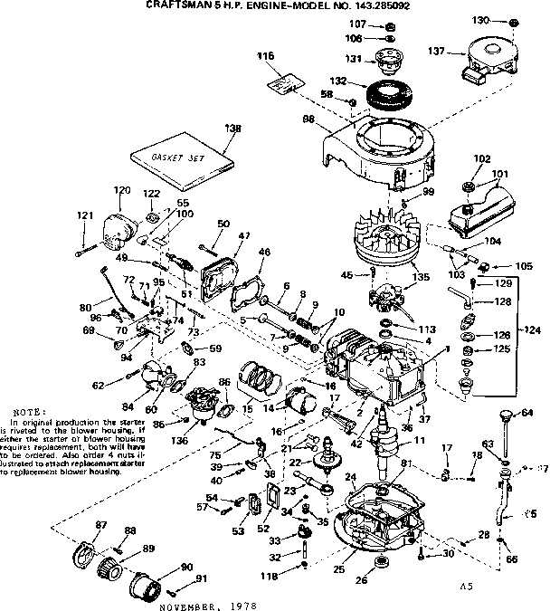 Replacement parts