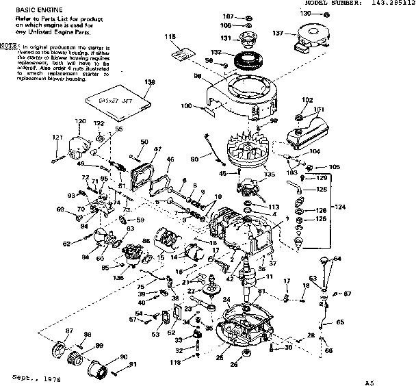 Replacement parts