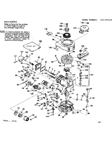 Replacement parts