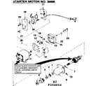 Craftsman 131903510 starter motor diagram