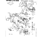 Craftsman 143294092 engine diagram
