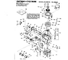Craftsman 143295032 replacement parts diagram