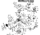 Craftsman 143296182 replacement parts diagram