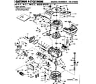 Craftsman 143314222 replacement parts diagram