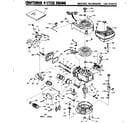 Craftsman 143314372 replacement parts diagram