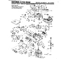 Craftsman 143315082 replacement parts diagram