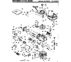 Craftsman 143324022 replacement parts diagram