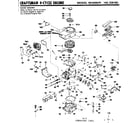 Craftsman 143326182 replacement parts diagram