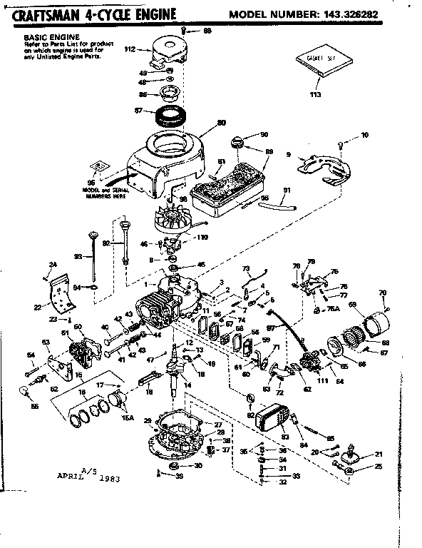 REPLACEMENT PARTS