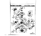 Craftsman 143326322 replacement parts diagram