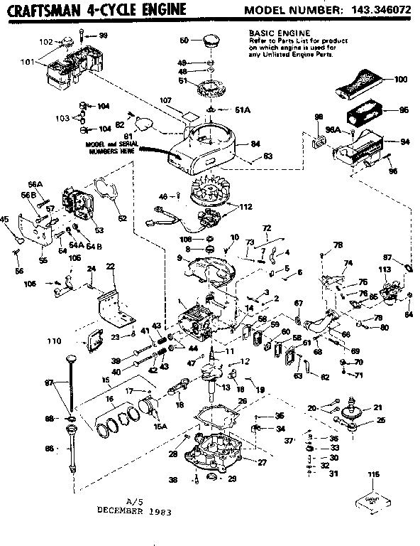 REPLACEMENT PARTS