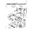 Craftsman 143354122 replacement parts diagram