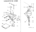 Craftsman 143640042 carburetor diagram
