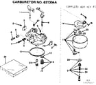 Craftsman 91725721 carburetor diagram