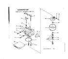 Craftsman 143650012 carburetor diagram