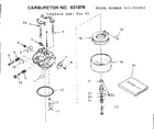 Craftsman 143652012 carburetor asm diagram