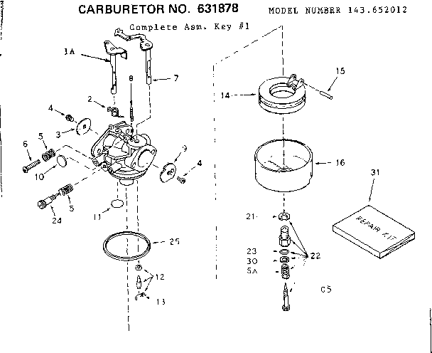 Carburetor asm