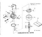 Craftsman 143652062 carburetor diagram