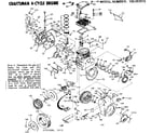 Craftsman 143652072 engine diagram