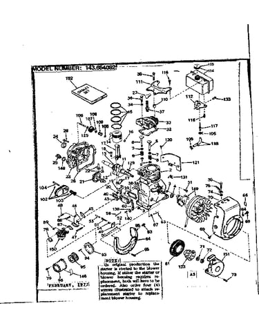 Replacement parts