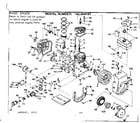 Craftsman 143654182 replacement parts diagram