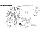 Craftsman 143654302 replacement parts diagram