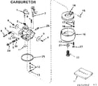 Craftsman 143656062 carburetor diagram