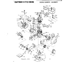 Craftsman 143656072 replacement parts diagram