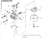 Craftsman 143656282 carburetor diagram
