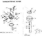 Craftsman 143657042 carburetor diagram