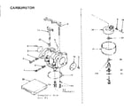 Craftsman 143660022 carburetor diagram