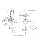 Craftsman 143662012 carburetor diagram
