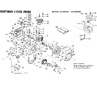 Craftsman 143664042 replacement parts diagram