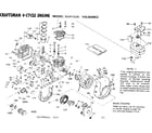 Craftsman 143664052 replacement parts diagram