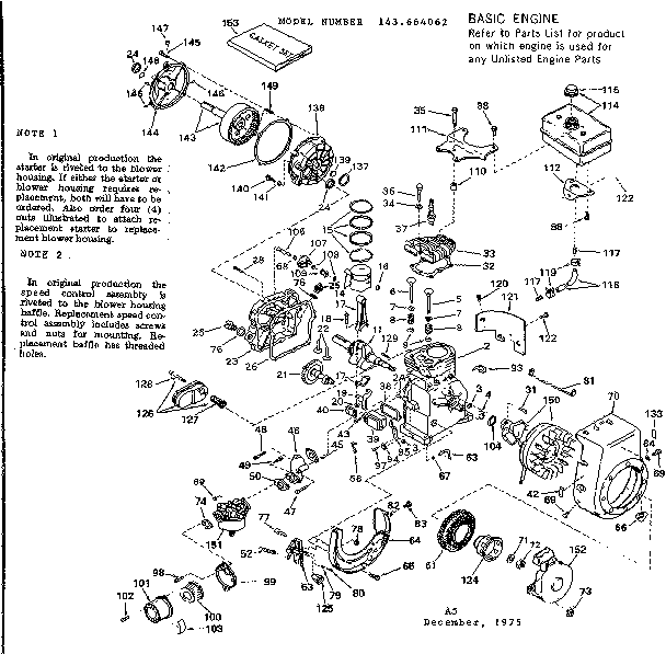 Replacement parts