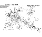Craftsman 143664072 replacement parts diagram