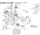 Craftsman 143664112 replacement parts diagram