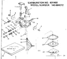Craftsman 143664272 carburetor diagram