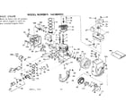 Craftsman 143664302 replacement parts diagram