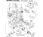 Craftsman 143666042 replacement parts diagram