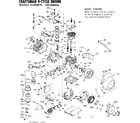 Craftsman 143666052 replacement parts diagram