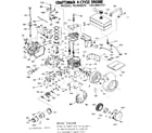 Craftsman 143666122 replacement parts diagram