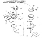 Craftsman 143666172 carburetor diagram