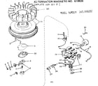 Craftsman 143666282 alternator magneto diagram