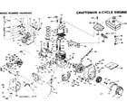 Craftsman 143666352 engine diagram