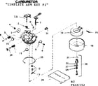 Craftsman 143666352 carburetor diagram