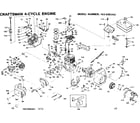 Craftsman 143666362 engine diagram