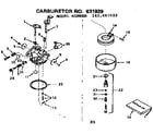 Craftsman 143667022 carburetor diagram
